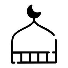 Mosque icon design	