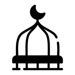 Mosque icon design	