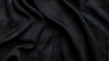 Obraz premium dark blue silk, Generative AI