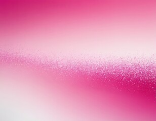 A vibrant pink gradient background with a soft, sparkling effect.