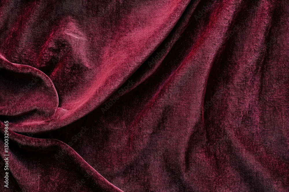 Poster luxurious deep red velvet fabric texture background image for design projects