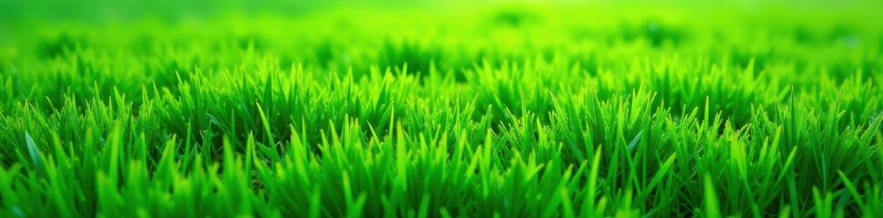 Fototapeta premium Close-up, lush green grass texture Seamless repeat , texture, lawn