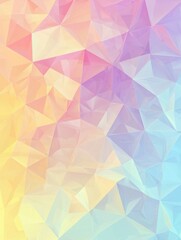 Fototapeta premium Soft Pastel Geometric Background with Subtle Color Transitions