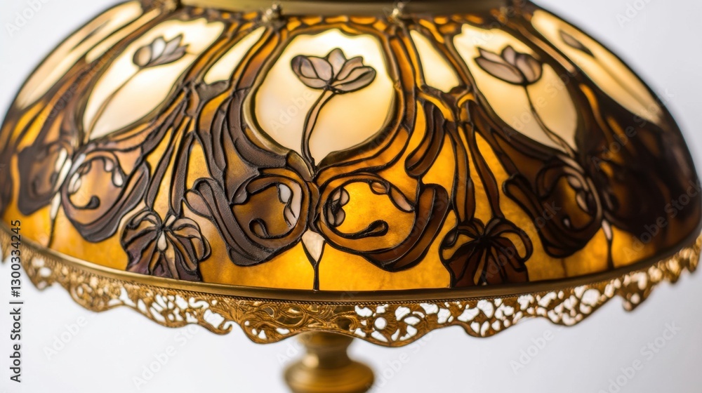 Poster Antique Lamp with Soft Gradient Patterns and Natural Light