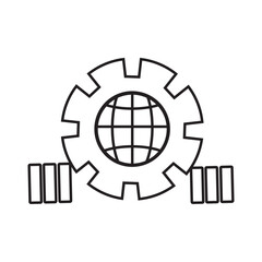 Information Technology Icons. Contains cloud computing, IT manager, big data, data analysis, internet, network security. Flat vector