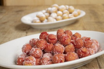 carnival chestnuts or castagnole