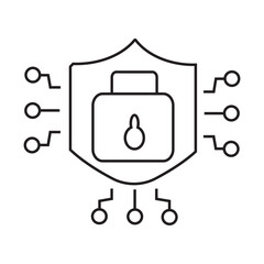 Information Technology Icons. Contains cloud computing, IT manager, big data, data analysis, internet, network security. Flat vector