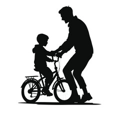 Fototapeta premium Golden Moments: The Bond of Sunrise and Sunset 