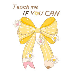 Text logo yellow ribbon