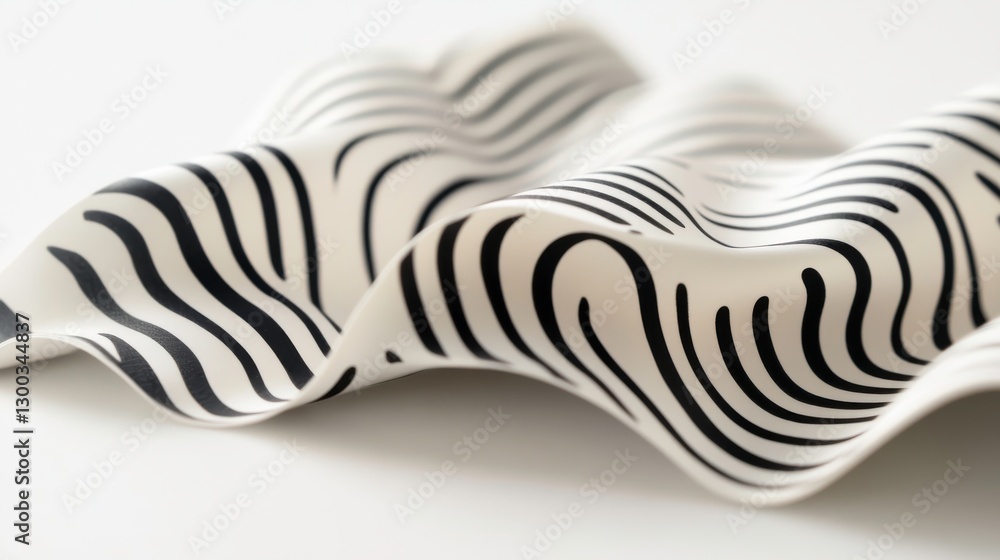 Poster dynamic patterns on sleek business card background