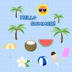 여름 관련 아이템 모음