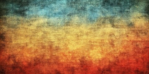 Abstract textured background with vibrant colors of blue, orange