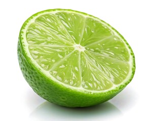 Half a lime, juicy and fresh.