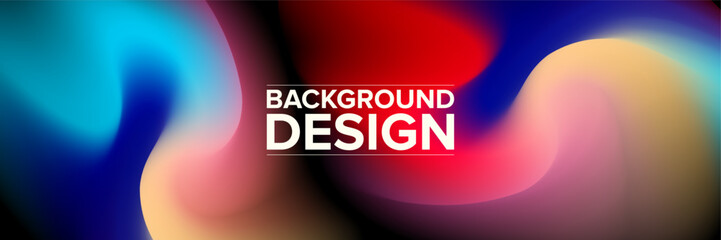 Modern abstract background for presentation design, dynamic shapes composition. Vector illustration