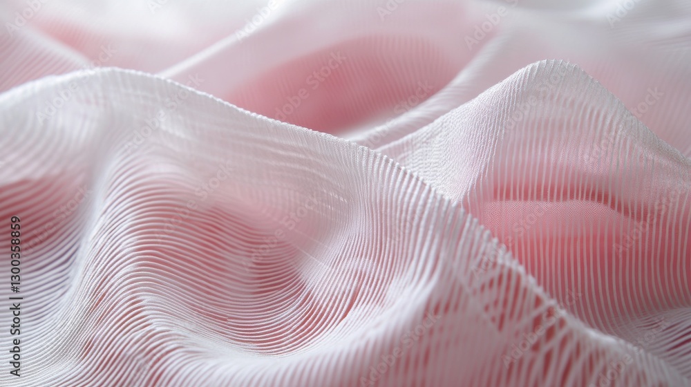 Poster soft gradient textile patterns in natural light