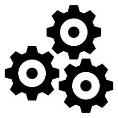 Machines Glyph Icon
