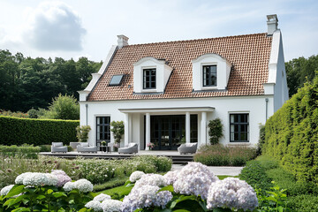 Classic European Cottage with Garden