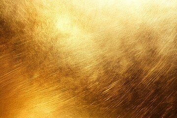 Fototapeta premium Luxurious Golden Texture Background Abstract Metallic Scratched Surface Design