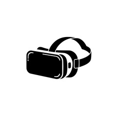 vector illustration of a virtual reality
