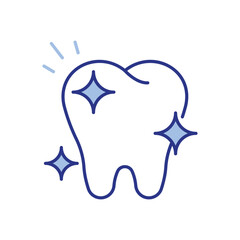 Tooth Icon vector stock illustration
