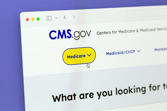 Ostersund, Sweden - Mars 1, 2025. The Centers for Medicare and Medicaid Services (CMS) website. CMS is a federal agency within the United States Department of Health and Human Services (HHS.