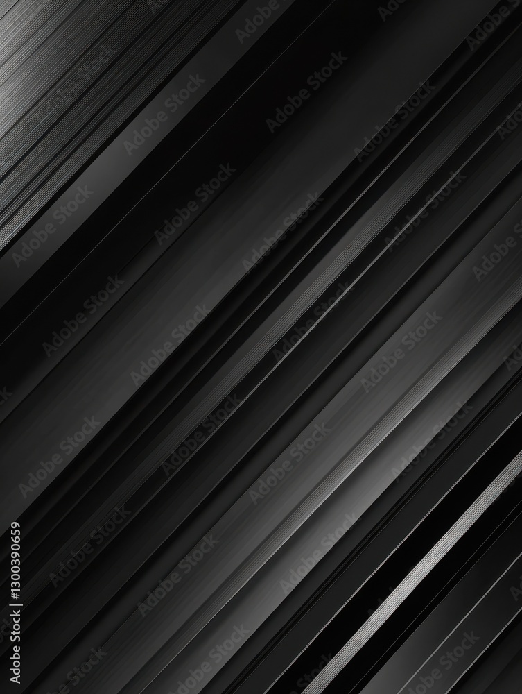 Poster dark deep black dynamic abstract vector background with diagonal lines. modern creative premium grad