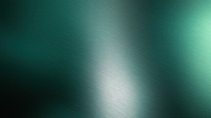 Unique brushed metal texture with a green tint, featuring reflective highlights and a polished industrial look