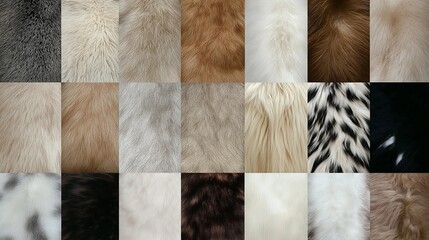  Collection of Animal Fur Textures in Various Colors and Patterns for Design and Fashion

