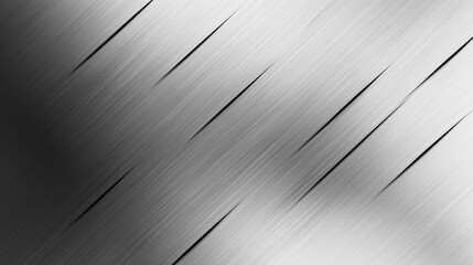 Brushed silver metal texture with diagonal etched lines