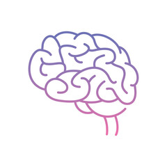 Brain Icon vector stock illustration