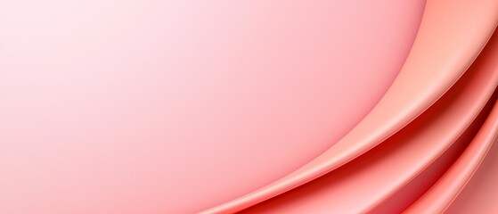 Abstract Pink Curves Background Design