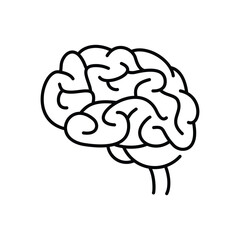Brain Icon vector stock illustration