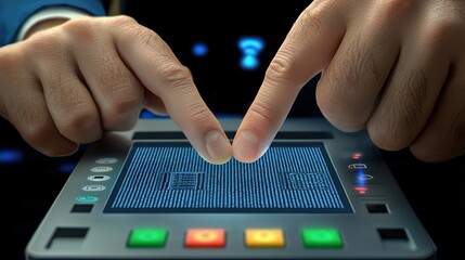 Mobile payment revolution, integrating biometric authentication, digital wallets, and NFC-based tap-to-pay solutions.