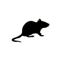 Rat silhouette icon