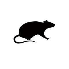 Rat silhouette icon
