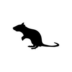 Rat silhouette icon