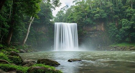 Fototapeta premium waterfall in thailand