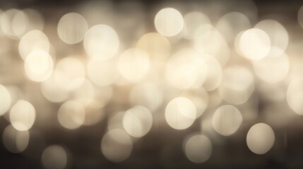 Fototapeta premium Golden bokeh lights, blurred background, abstract design