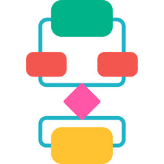 Flow Diagram Icon