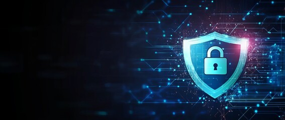Network Security System Technology Background Concept