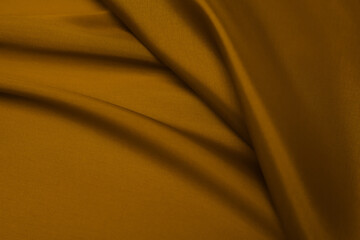 Golden satin wavy background/texture