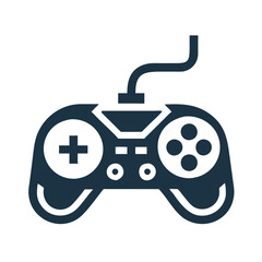 Obraz premium Video game controller in minimalist design