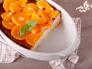  cheesecake in baking tin