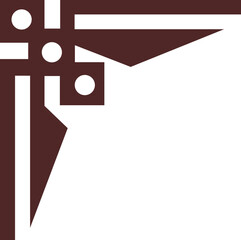 Geometric Frame Corners