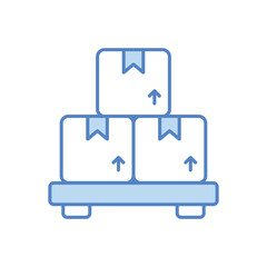 Distribution vector icon 