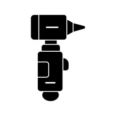 Otoscope glyph icon
