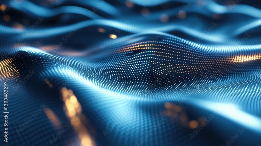 Poster modern tech background abstract design