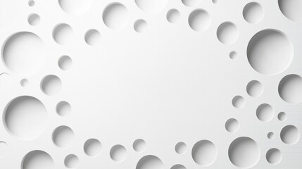 Geometric Circular Pattern background white background