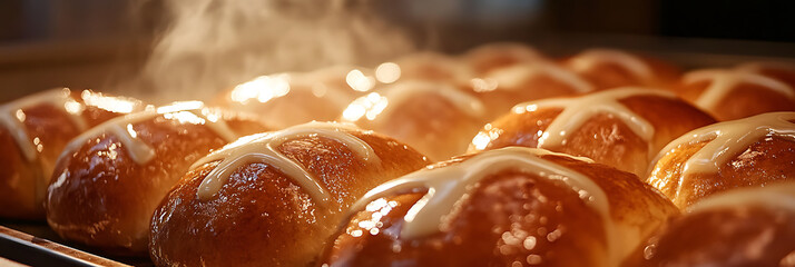 Easter family decoration baking event kitchen food photography cozy atmosphere warm concept