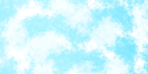 Sky blue Aquarelle paint paper textured canvas element, hand drawn watercolor illustration, painting soft blue textured on wet white paper,vector